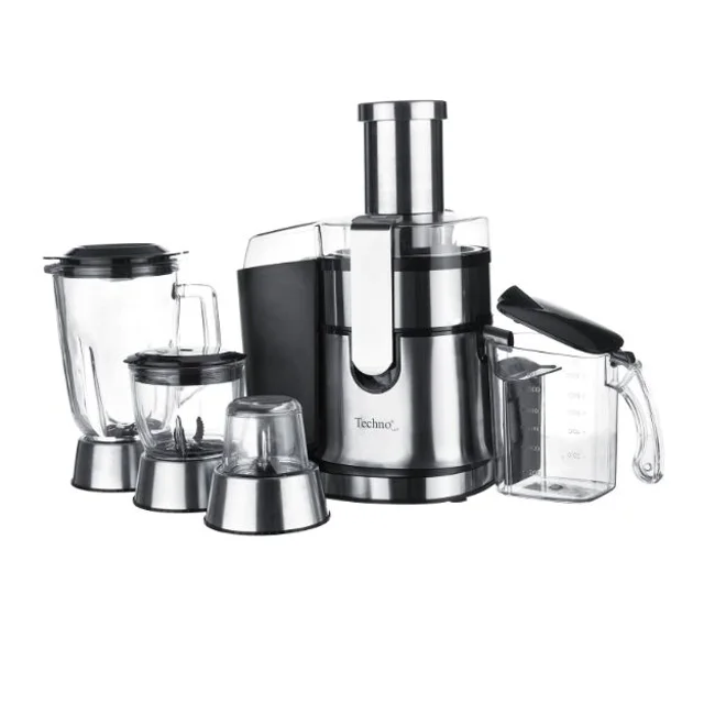 خرید آبمیوه‌گیری ۴ کاره تکنو مدل TE-314 با توان 800 وات،